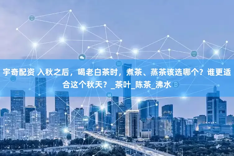 宇奇配资 入秋之后，喝老白茶时，煮茶、蒸茶该选哪个？谁更适合这个秋天？_茶叶_陈茶_沸水